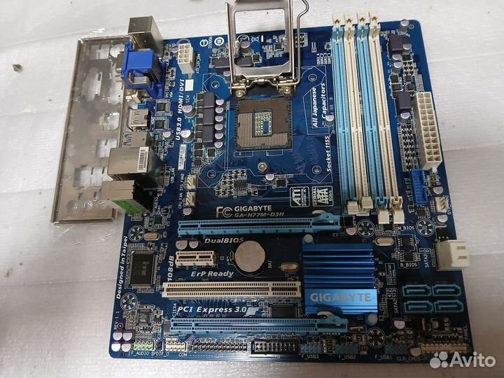 Материнская плата GA-H77M-D3H Lga 1155