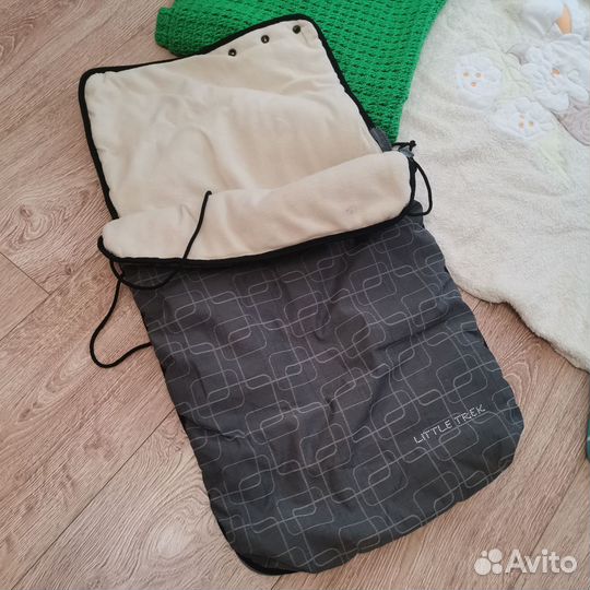 Детское одеяло плед 6шт + конверт зимний