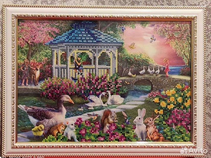 Картина ручной работы Алмазная мозаика