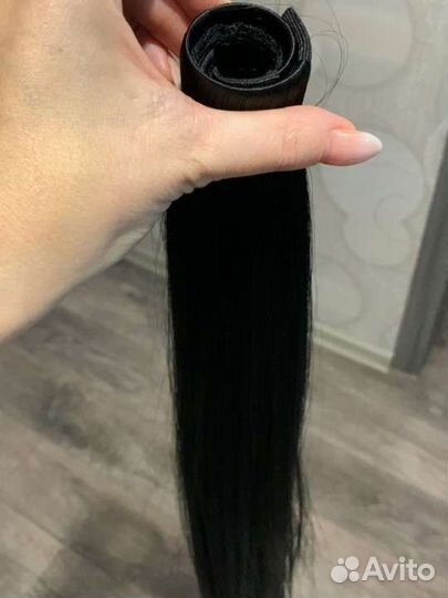 Накладной хвост на заколке