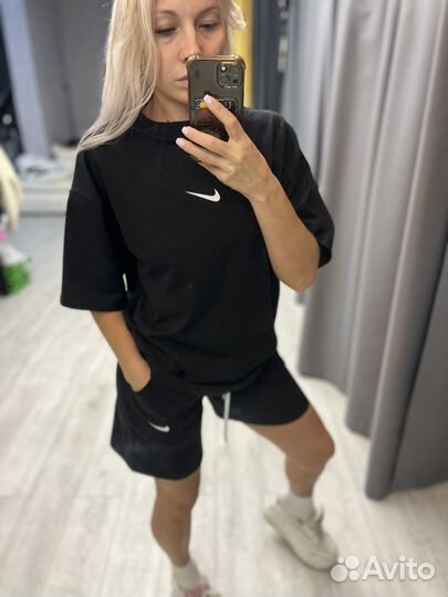 Костюм шорты и футболка найк 42,44