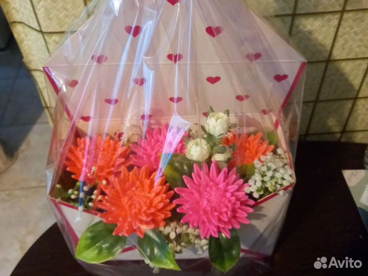 Букет из мыла