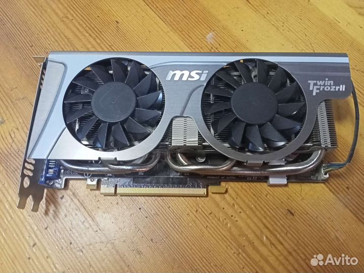 Видеокарта MSI n560gtx-TI Twin Frozr II/OC