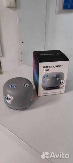 Умная колонка VK Капсула Нео, серый