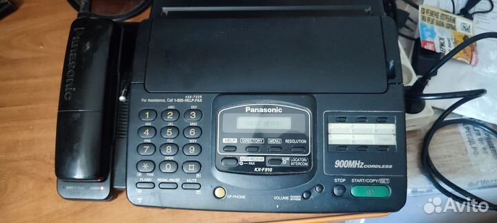 Телефон факс panasonic