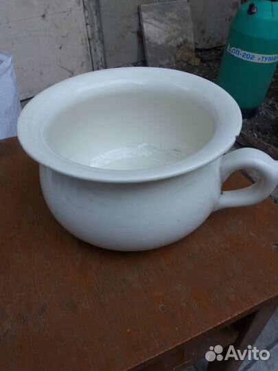Ночной горшок СССР 50 годы фаянс