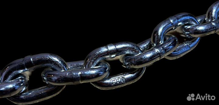 Противоугонная каленая цепь для велосипеда 8 мм