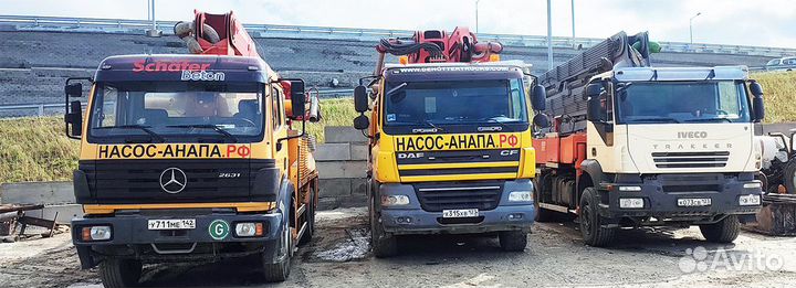 Бетон М300 в Анапской