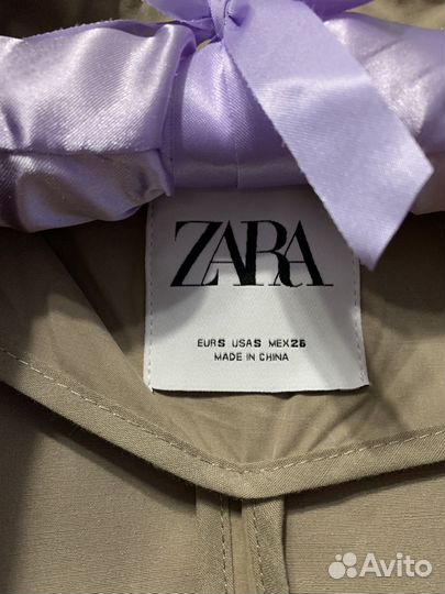 Тренч Zara (S) оверсайз