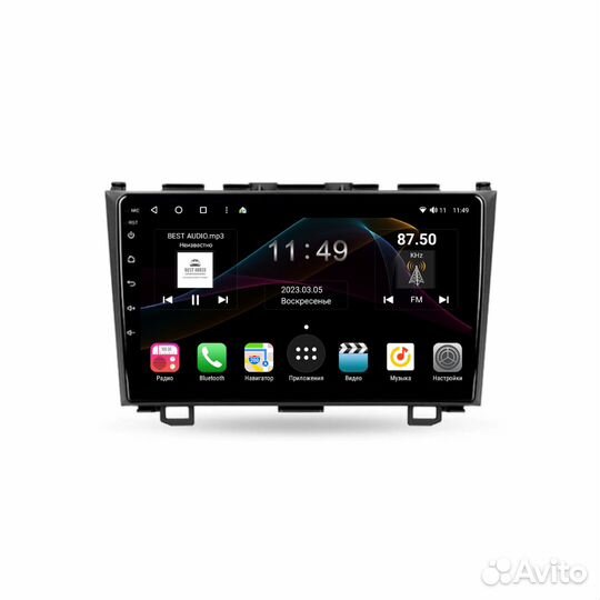 Магнитола Honda CRV CR-V 3 4G WiFi 8 ядер