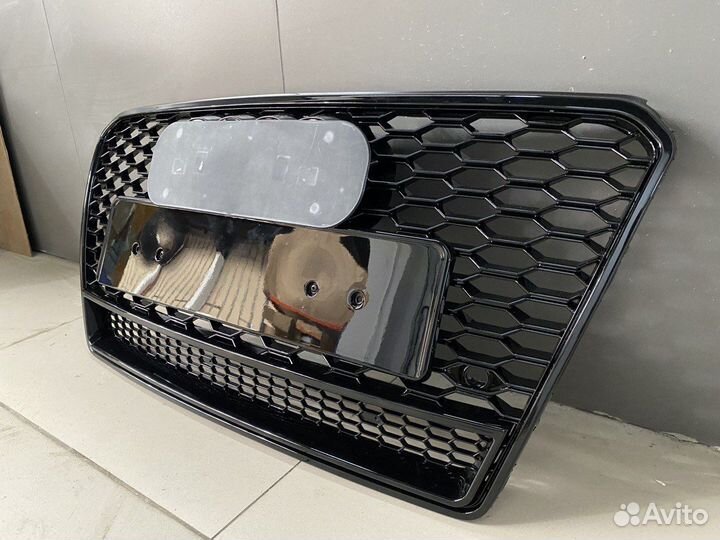 Решетка RS стиль для Audi A7 4G дорест кватро