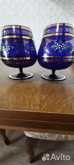 Фужеры богемия