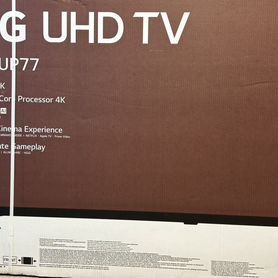 Телевизор LG 65UP77026LB, 65"(165 см), UHD 4K