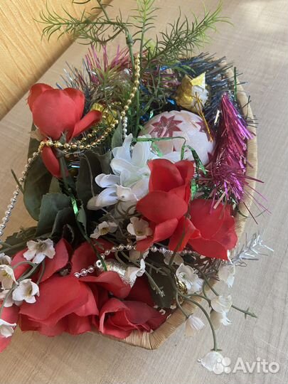 Корзинка с цветами