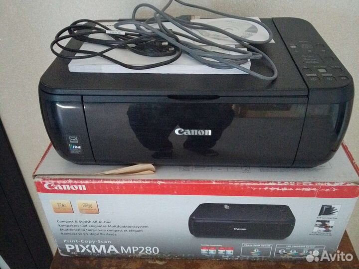 Принтер-сканер canon plxma 280