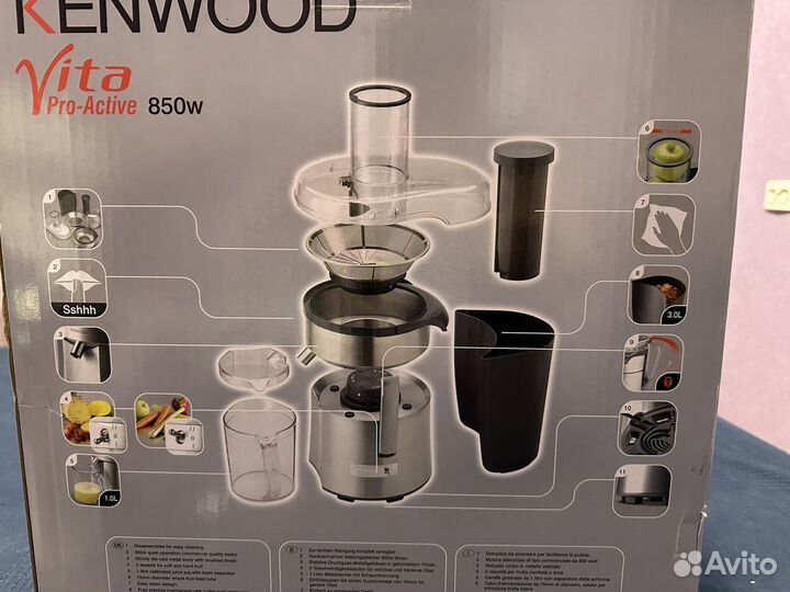 Соковыжималка kenwood