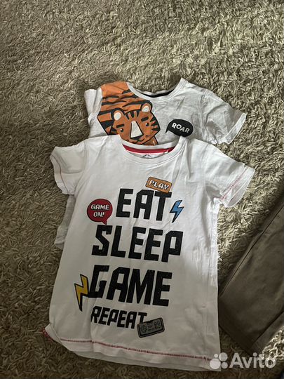 Вещи пакетом на мальчика 116 рост (8 шт)