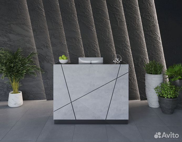 Стойка ресепшен Хай - Тэк / Барная стойка