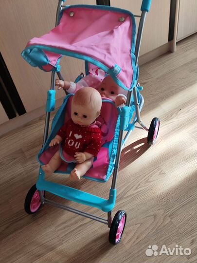 Коляска для кукол(для двойни)