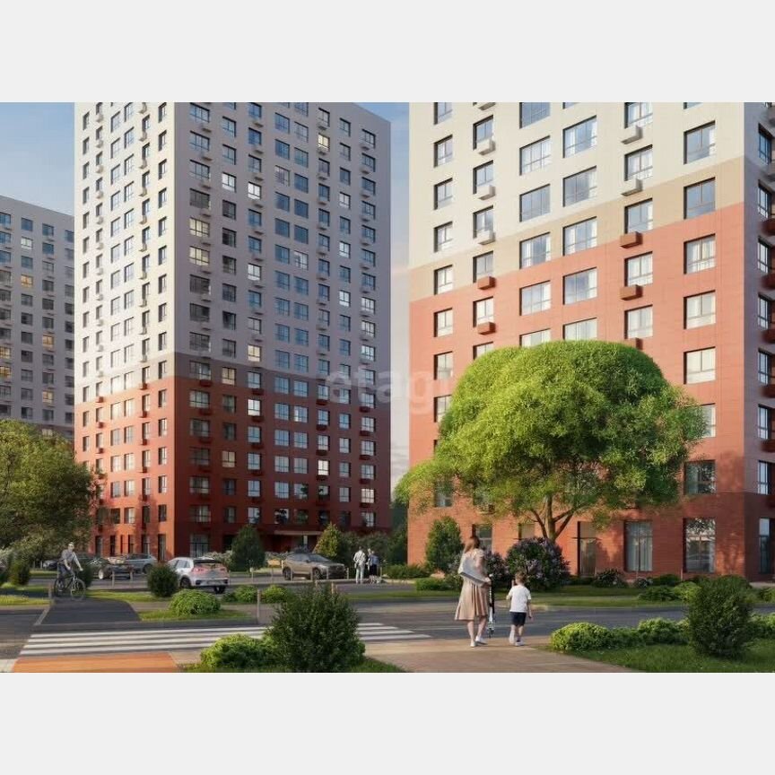 2-к. квартира, 47,1 м², 13/18 эт.