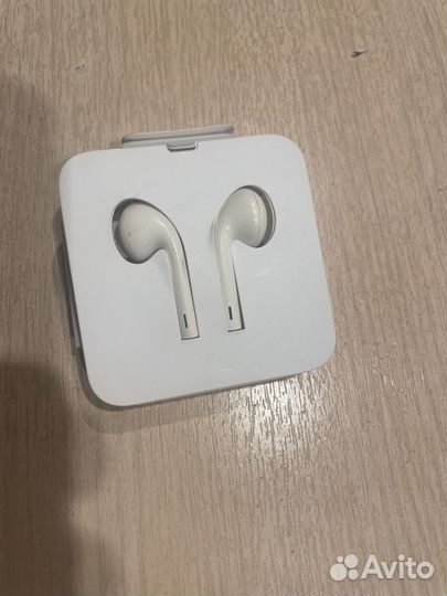 Наушники apple earpods lightning