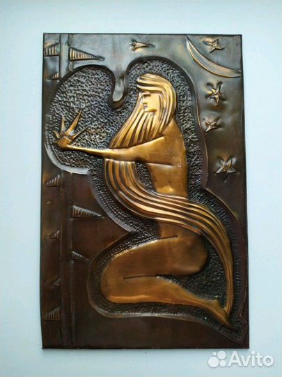 Картинка по металлу бронза