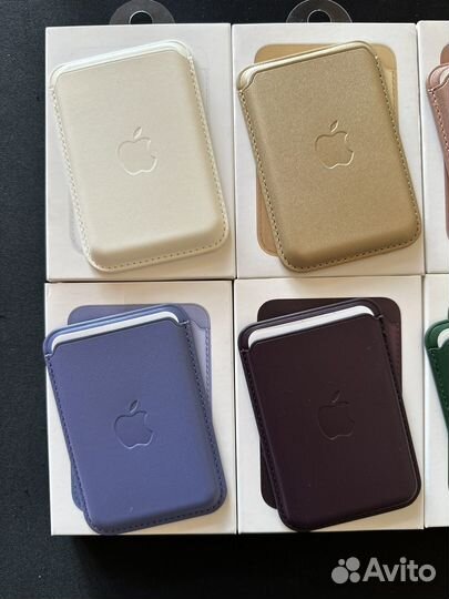 Картхолдер Apple Magsafe Leather Wallet