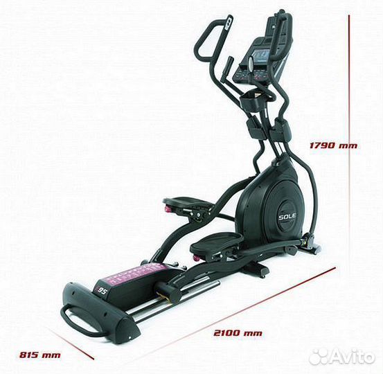 Эллиптический тренажер Sole E35
