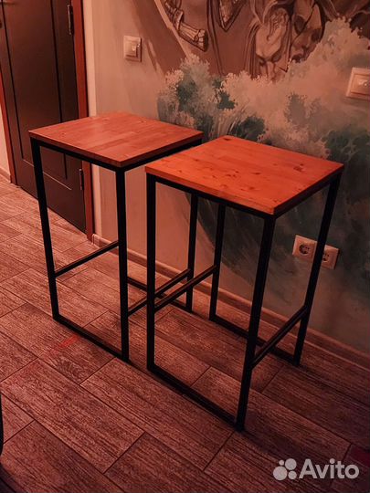 Барные стулья 2 шт. бу