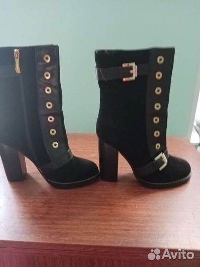 Ботинки женские 38 раз., новые замш