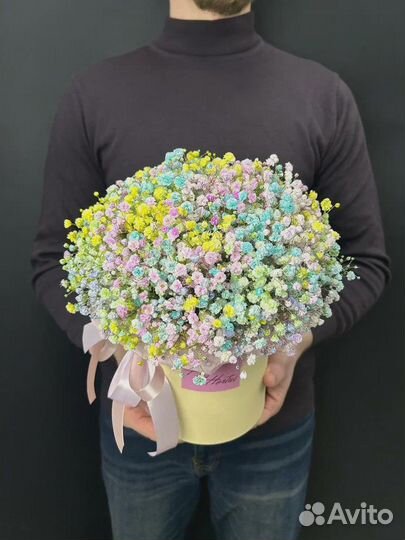 Букет из гипсофилы