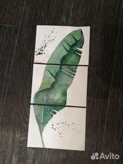 Открытки, акварель, ручная работа