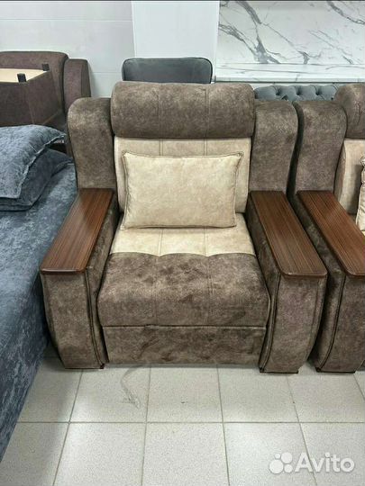 Диван и 2 кресла
