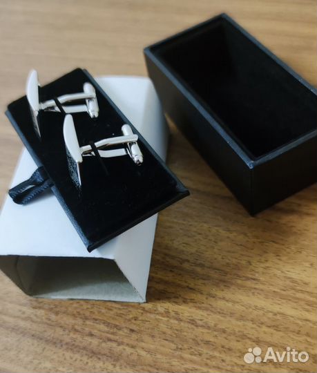 Запонки для мужчин с зажимом