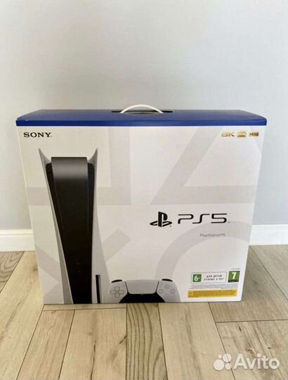 Sony playstation 5 + 2 игры + подписка 12м
