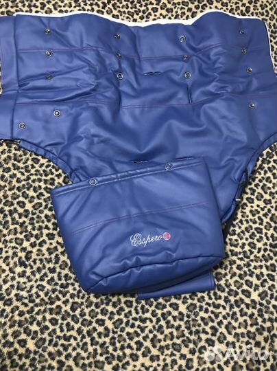 Зимний конверт в коляску на овчине