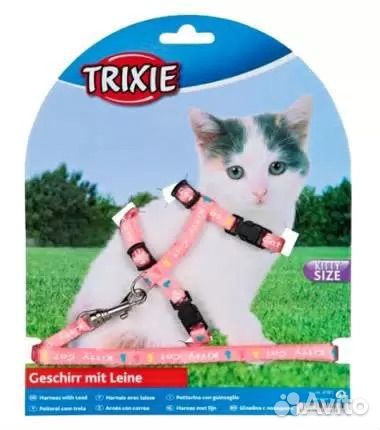 Шлейка для котят trixie