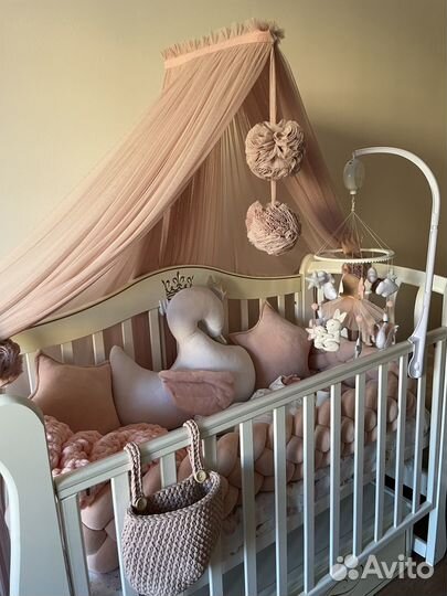 Балдахин бортики в детскую кровать