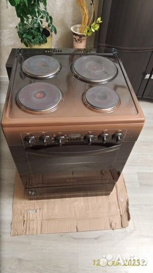 Плита электрическая бу с духовкой gefest