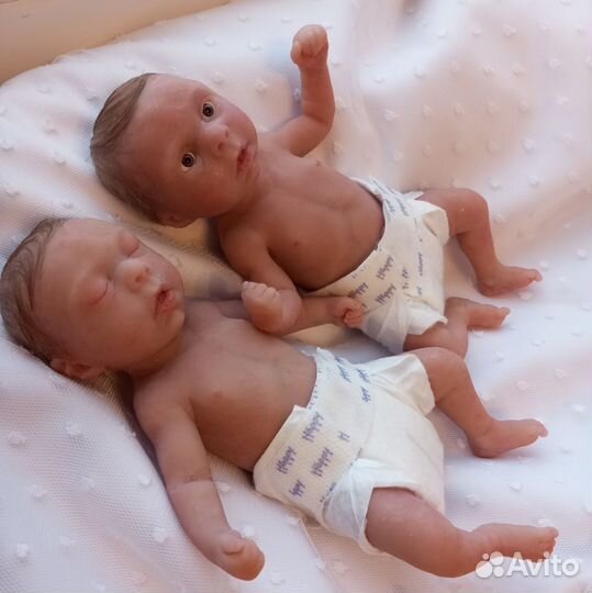 Силиконовая кукла мини реборн