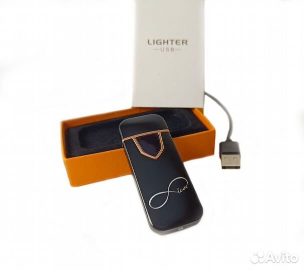 Зажигалка usb с гравировкой