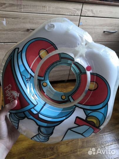 Ванночка с горкой и круг для купания