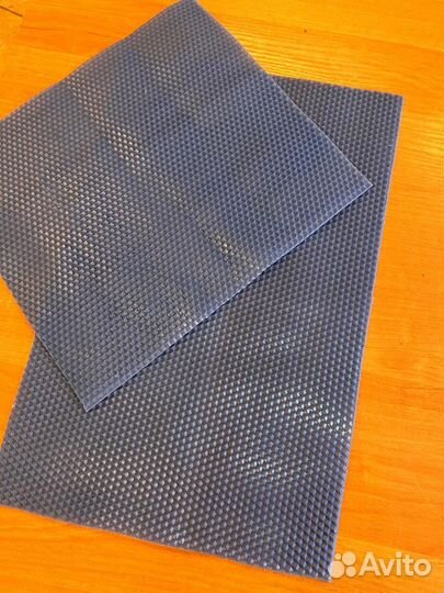 Синяя вощина для свечей