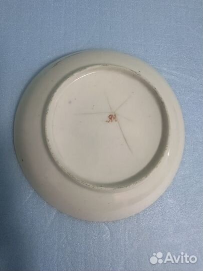 Чайное блюдце С. Орлов нач хх в