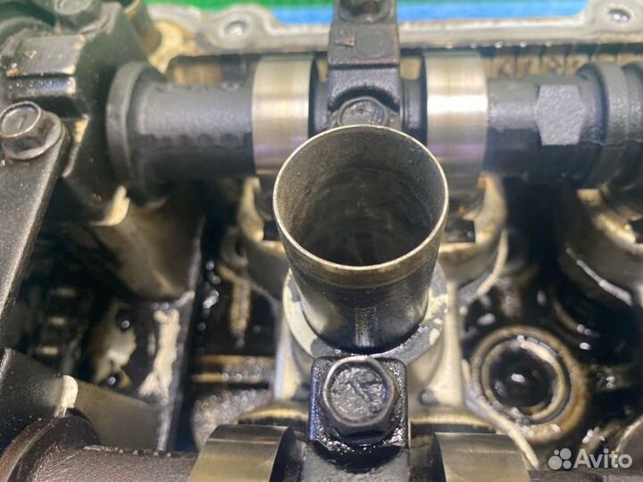 Головка блока цилиндров левая Hyundai Sonata EF