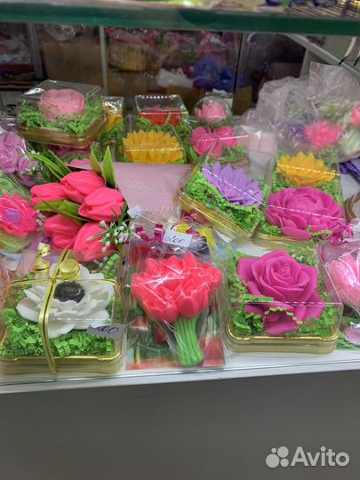 Подарок на 8 марта мыло