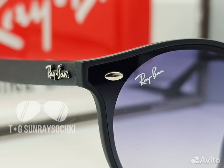 Очки Ray Ban 4380 N Blaze Youngster Сиреневые