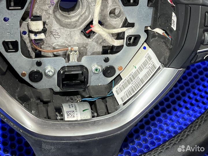 Спорт руль BMW F10 с вибрацией kafas,без обогрева