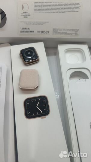 Часы апл Apple watch 5 40 мм Gold pink