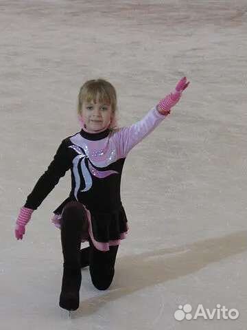 Коньки фигурные 34 р., костюм от 4 до 7 лет